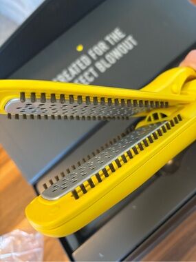 Drybar Yellow Mini Hair Straightening Brush